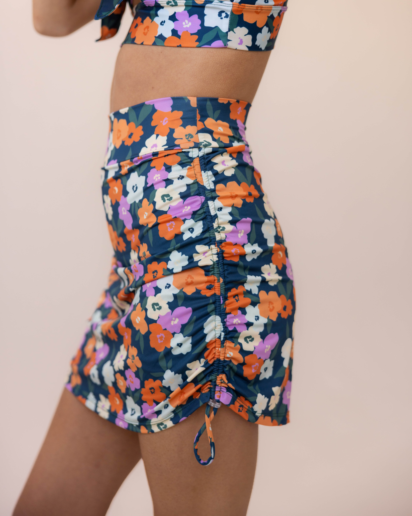 Brookside Ruched Swim Skirt